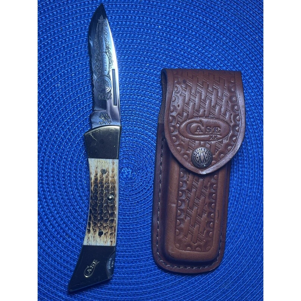 CASE XX HERITAGE KNIFE #59L SS 2002 Model. 5 X’s 3 Dots